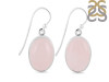 Rose Quartz Earring-E RSQ-3-85
