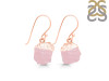 Rose Quartz Raw Crystal Earring RSQ-RCYE-1
