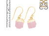 Rose Quartz Raw Crystal Earring RSQ-RCYE-1