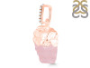Rose Quartz Raw Crystal Pendant RSQ-RCYP-2