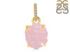 Rose Quartz Raw Crystal Pendant RSQ-RCYP-4