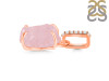 Rose Quartz Raw Crystal Pendant RSQ-RCYP-4