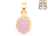 Rose Quartz Raw Crystal Pendant RSQ-RCYP-5