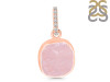 Rose Quartz Raw Crystal Pendant RSQ-RCYP-6