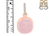 Rose Quartz Raw Crystal Pendant RSQ-RCYP-6