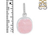 Rose Quartz Raw Crystal Pendant RSQ-RCYP-6