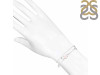 Rose Quartz  Raw Crystal & White Topaz Bracelet RSQ-RDB-168.