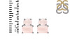 Rose Quartz Stud Earring RSQ-RDE-1267.