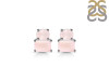 Rose Quartz Stud Earring RSQ-RDE-1267.