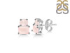 Rose Quartz Stud Earring RSQ-RDE-1267.