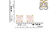Rose Quartz Stud Earring RSQ-RDE-1353.