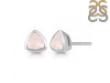Rose Quartz Stud Earring RSQ-RDE-1378.