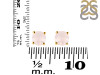 Rose Quartz Stud Earring RSQ-RDE-1435.