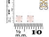 Rose Quartz Stud Earring RSQ-RDE-1435.