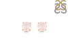 Rose Quartz Stud Earring RSQ-RDE-1436.