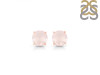 Rose Quartz Stud Earring RSQ-RDE-1437.