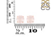 Rose Quartz Stud Earring RSQ-RDE-1437.
