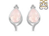 Rose Quartz Stud Earring RSQ-RDE-26.