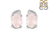 Rose Quartz Stud Earring RSQ-RDE-28.