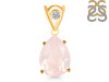 Rose Quartz Pendant RSQ-RDP-481-V-LOOP.