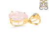 Rose Quartz Pendant RSQ-RDP-481-V-LOOP.