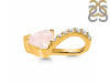 Rose Quartz & White Topaz Pendant RSQ-RDP-540.