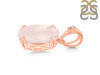 Rose Quartz Pendant RSQ-RDP-744-V-LOOP.