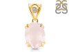 Rose Quartz Pendant RSQ-RDP-745-V-LOOP.