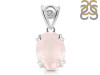 Rose Quartz Pendant RSQ-RDP-745-V-LOOP.
