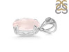 Rose Quartz Pendant RSQ-RDP-745-V-LOOP.