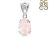 Rose Quartz Pendant RSQ-RDP-746-V-LOOP.