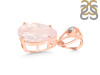 Rose Quartz Pendant RSQ-RDP-746-V-LOOP.