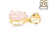 Rose Quartz Pendant RSQ-RDP-746-V-LOOP.