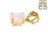 Rose Quartz Pendant RSQ-RDP-749-V-LOOP.