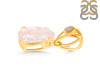 Rose Quartz Pendant RSQ-RDP-752-V-LOOP.
