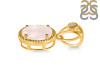 Rose Quartz Pendant RSQ-RDP-755-V-LOOP.
