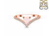 Rose Quartz & White Topaz Ring RSQ-RDR-2749.
