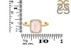 Rose Quartz & White Topaz Ring RSQ-RDR-3071.