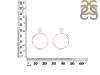 Rose Quartz  Raw Crystal & White Topaz Earring RSQ-RE-59.
