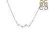 Rose Quartz & White Topaz Necklace RSQ-RDN-460.