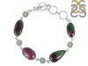 Ruby Zoisite/Green Amethyst Bracelet-BSL RZS-11-1
