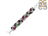 Ruby Zoisite/Green Amethyst Bracelet-BJ RZS-11-5