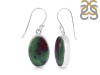 Ruby Zoisite Earring-E RZS-3-24