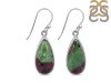 Ruby Zoisite Earring-E RZS-3-5
