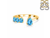 Swiss Blue Topaz Ring SBTZ-RDR-2769.