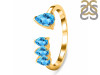 Swiss Blue Topaz Ring SBTZ-RDR-2769.