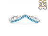 Swiss Blue Topaz Ring SBTZ-RR-323.