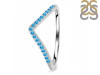 Swiss Blue Topaz Ring SBTZ-RR-323.