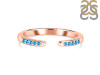 Swiss Blue Topaz Ring SBTZ-RR-325.