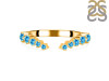 Swiss Blue Topaz Ring SBTZ-RR-327.